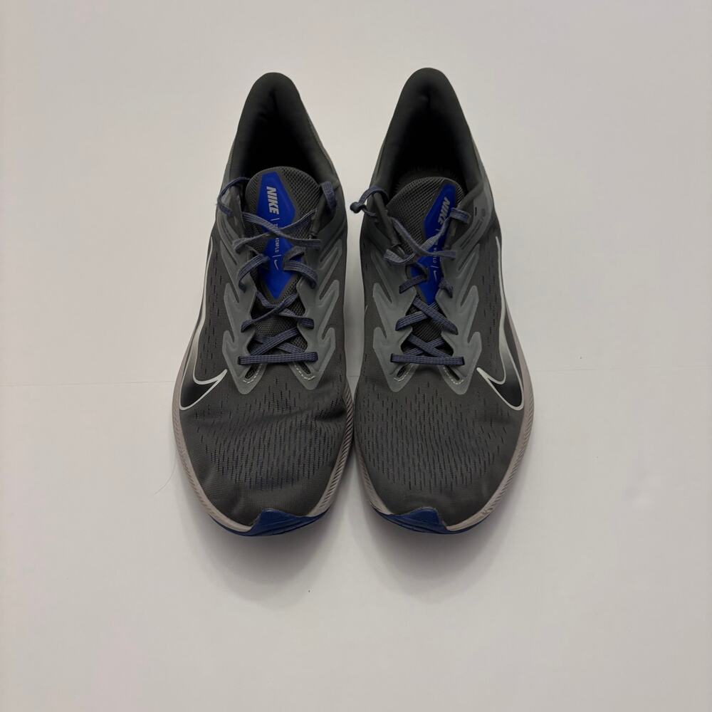 Nike Zoom Winflo 7 Mens 13 Gray Blue Running Shoes CZ8673-001 No Insoles